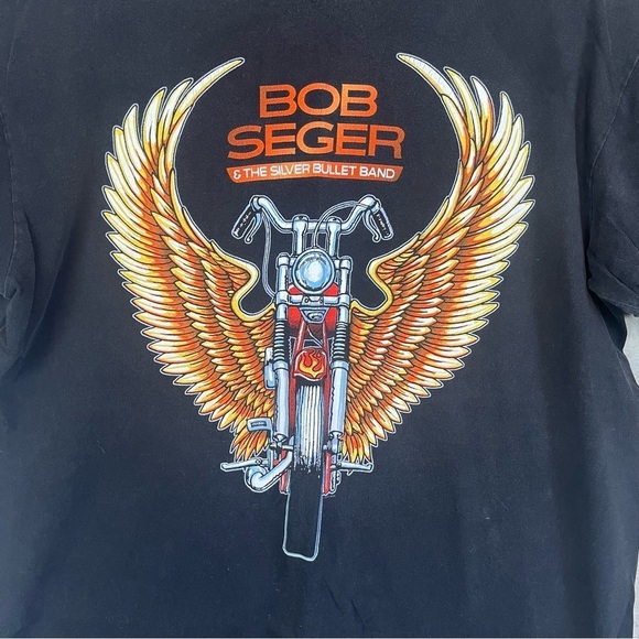 Rare Vintage Bob Seger Single Stitch 1996 Tour Tee Large - Picture 3 of 10